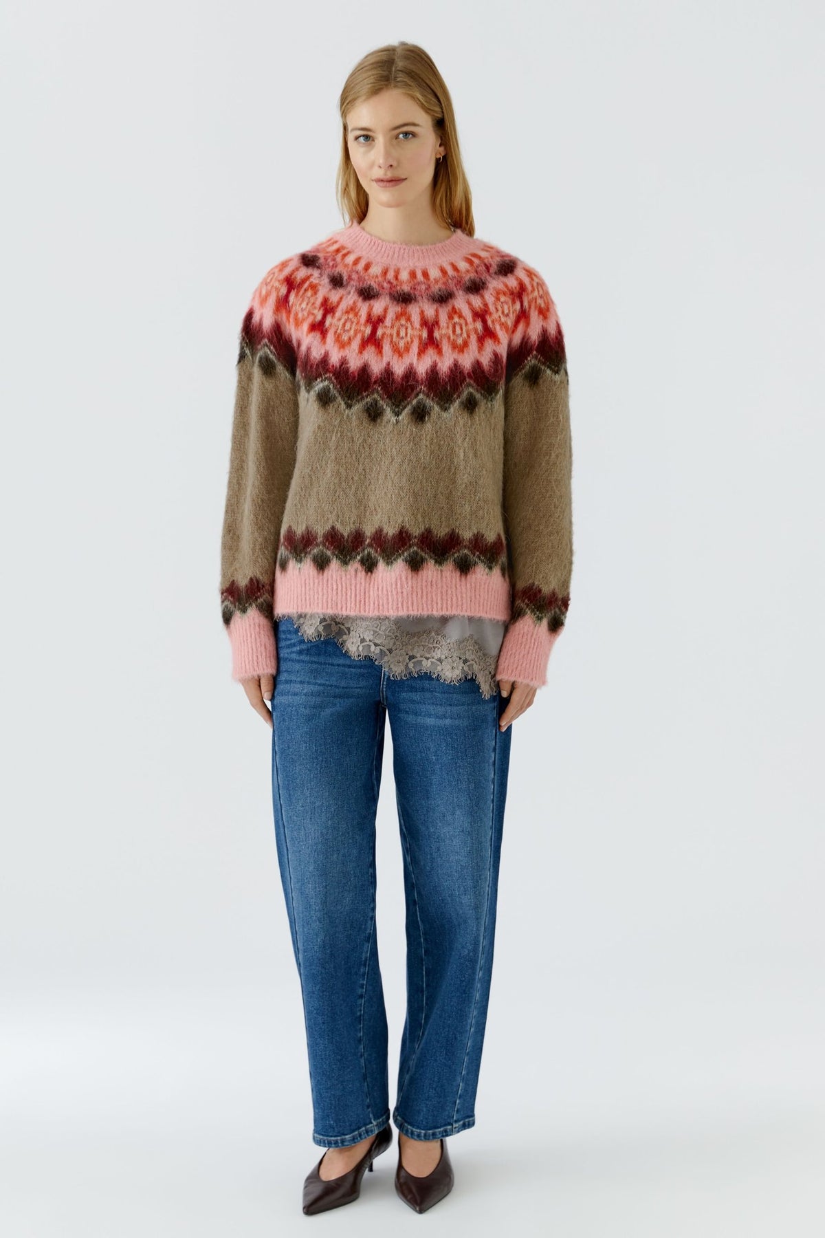 Pullover mit Norwegermuster