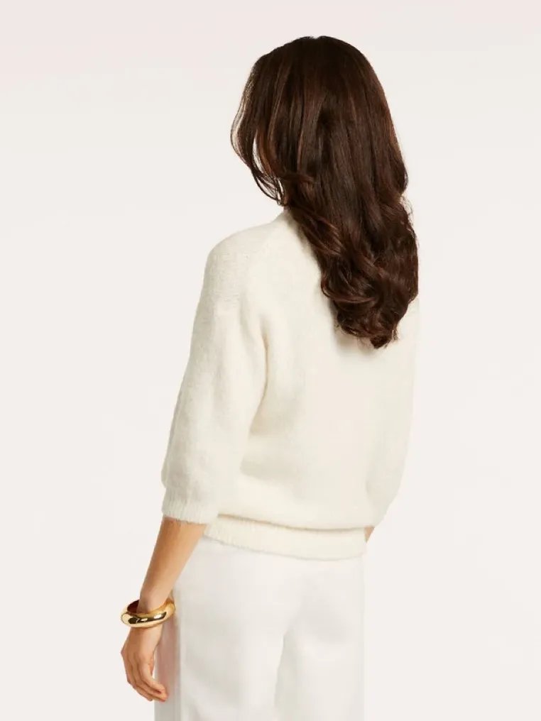 Beaumont Strickpullover Cream