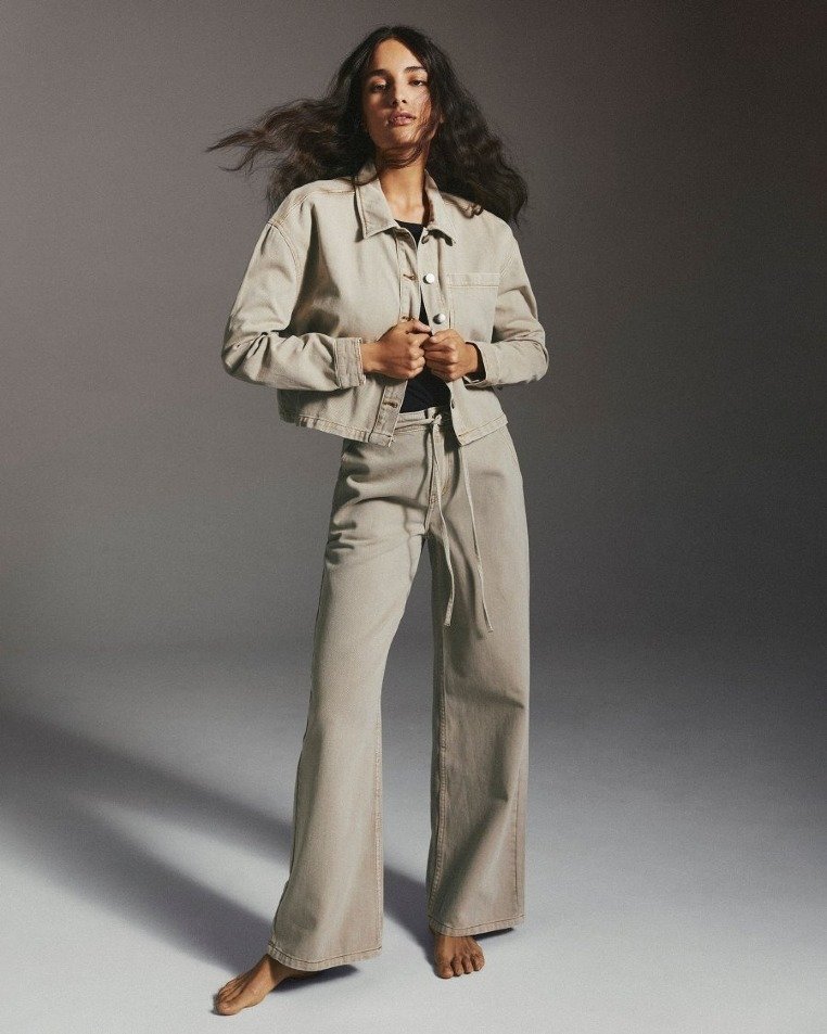 MSCH Copenhagen Jeansjacken Sand Wash