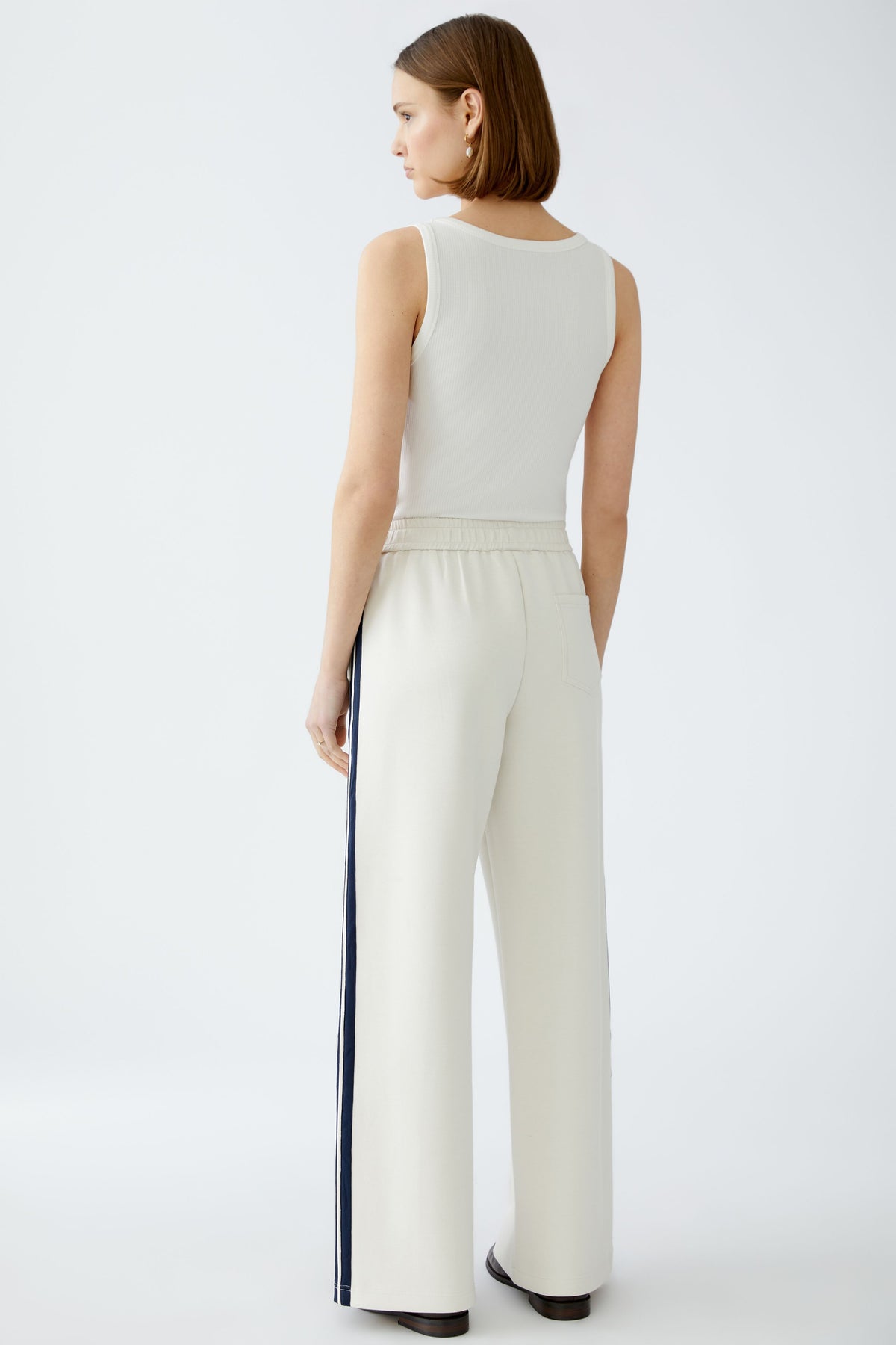 Schlupfhose mit Streifen