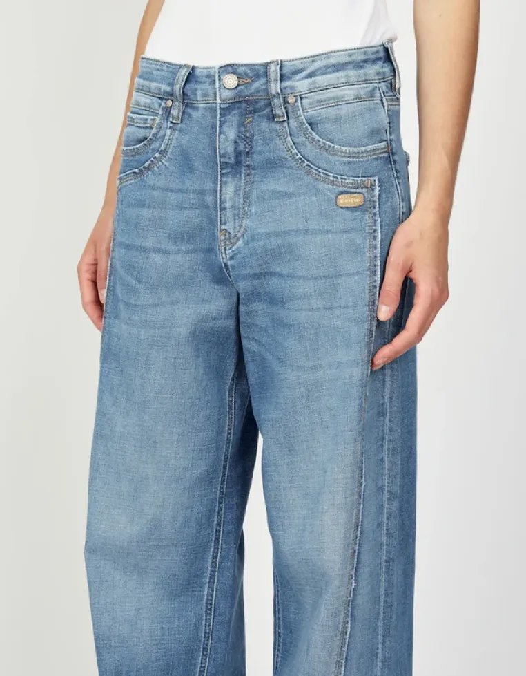 Gang Wide Leg Cool Vint Midblue