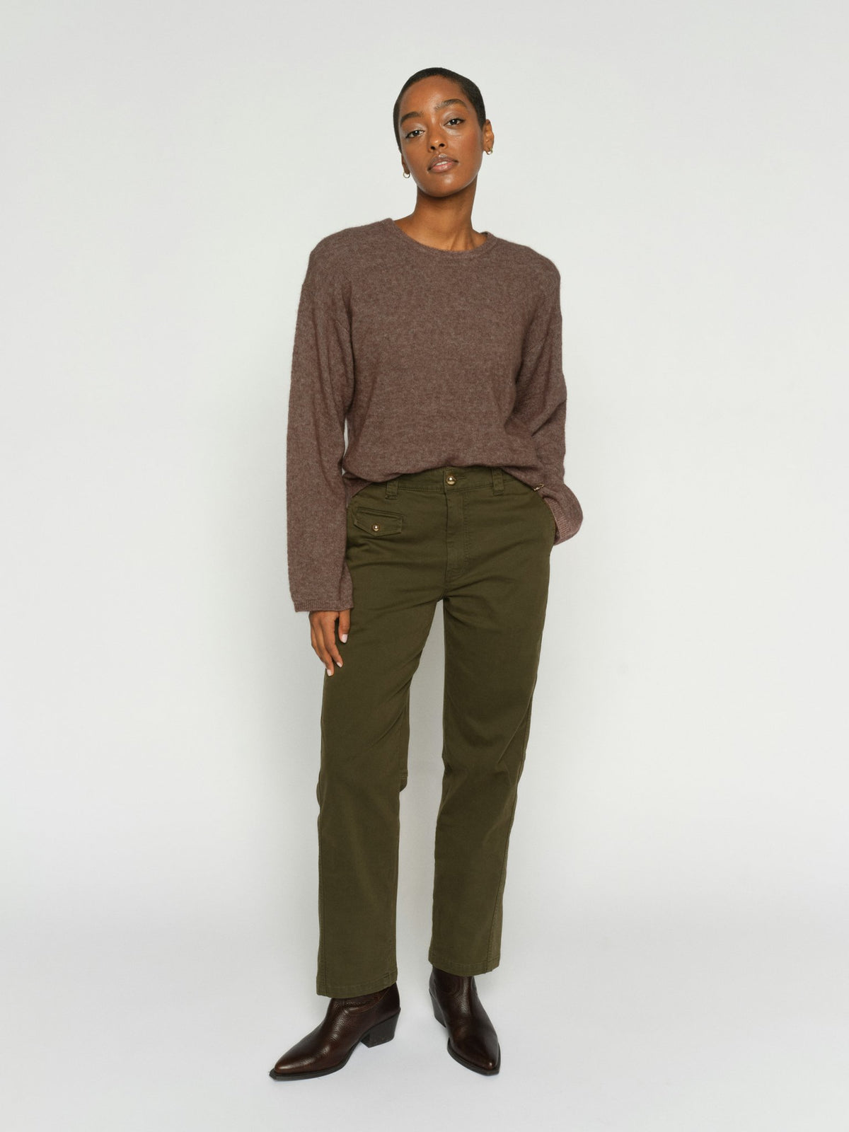 Mos Mosh Hosen Olive Night