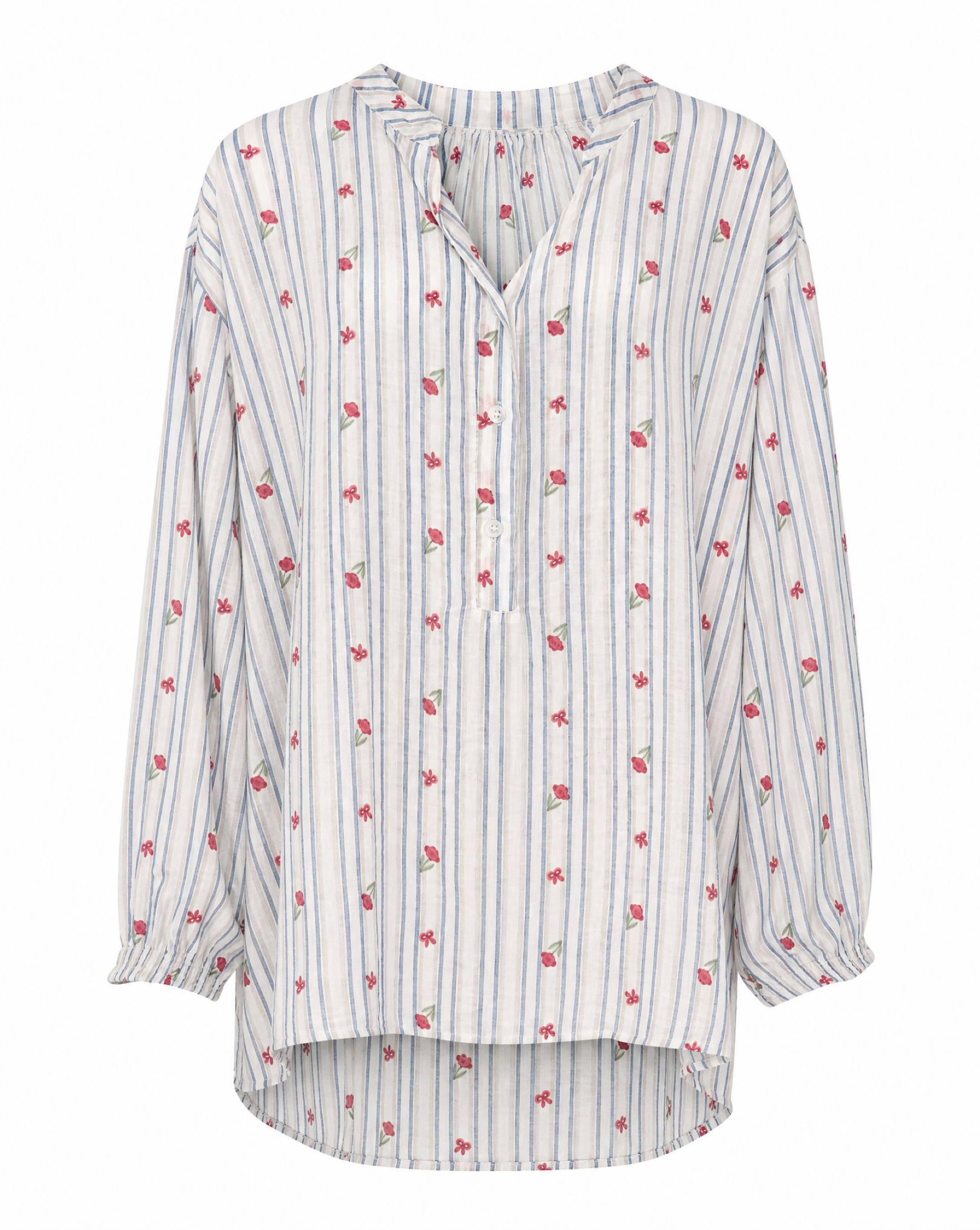 Bluse mit Blütenprint