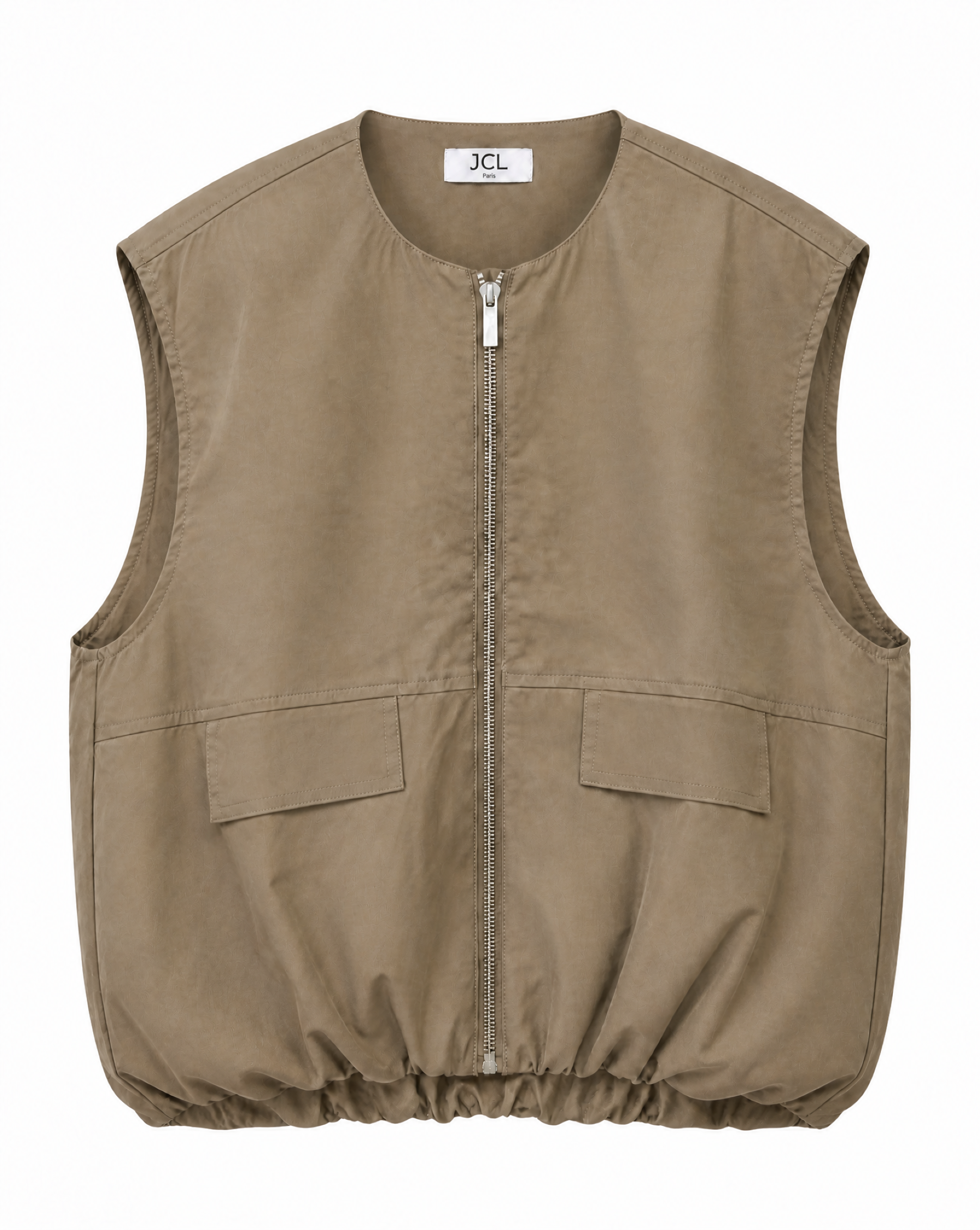 Weste mit gebauschten Look