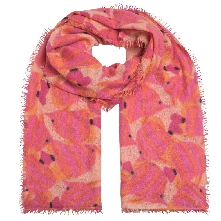 Cute Stuff Schals White Peach