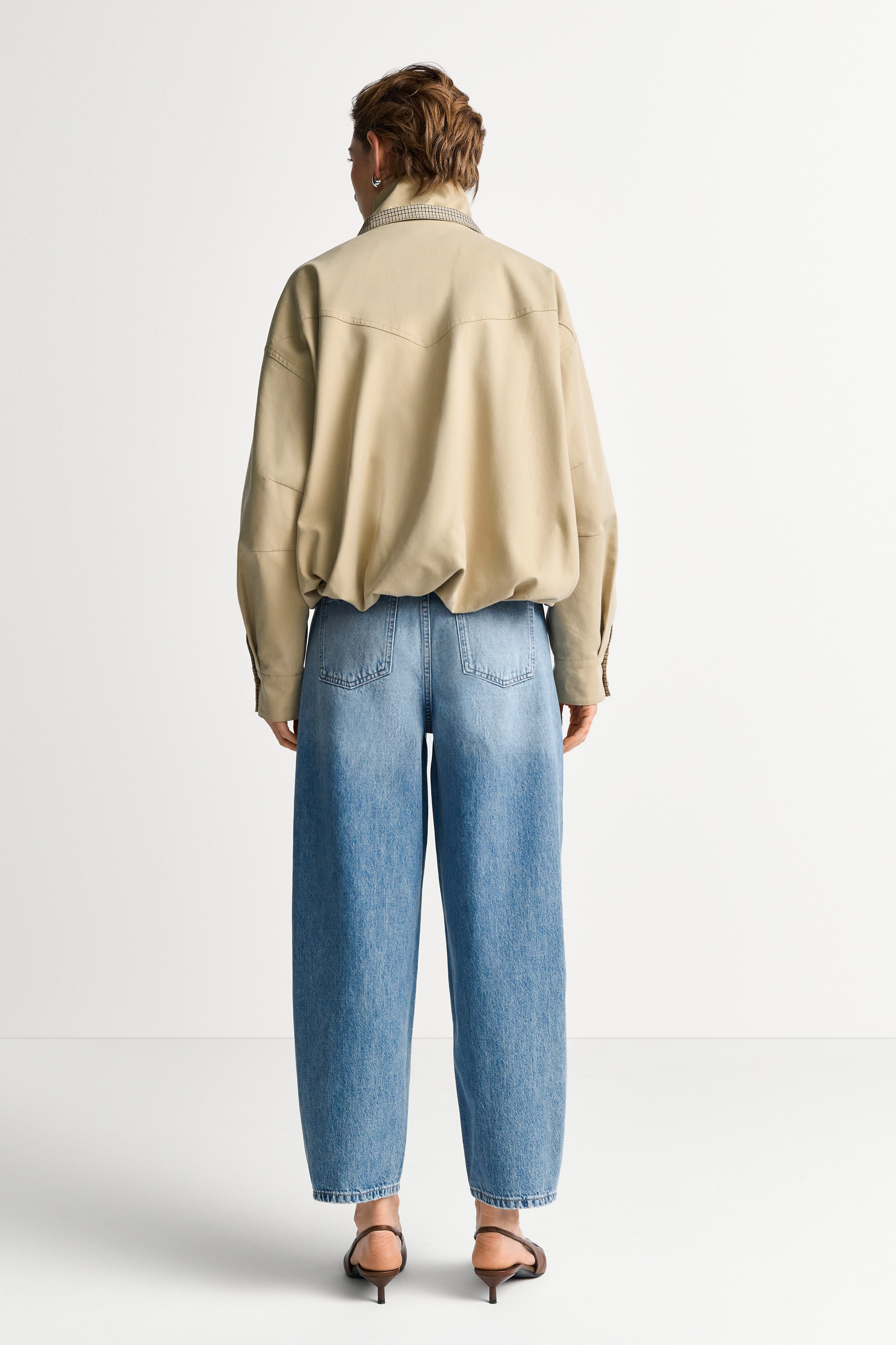 Wendejacke mit Stehkragen
