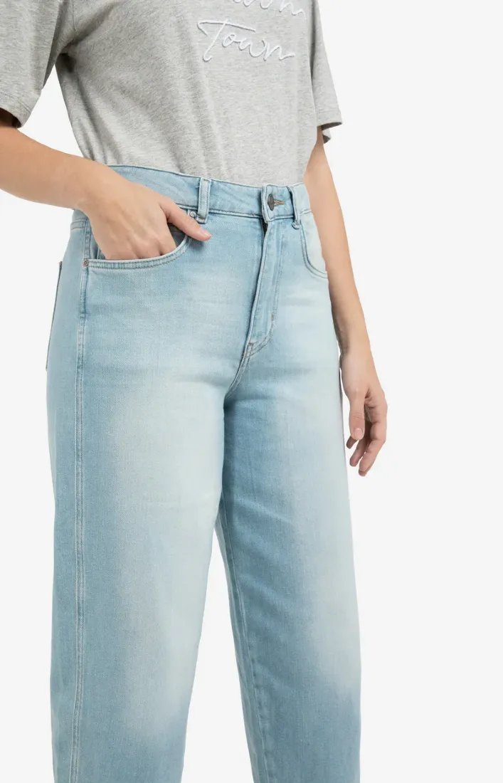 Yaya O-Shape Mid Blue Denim
