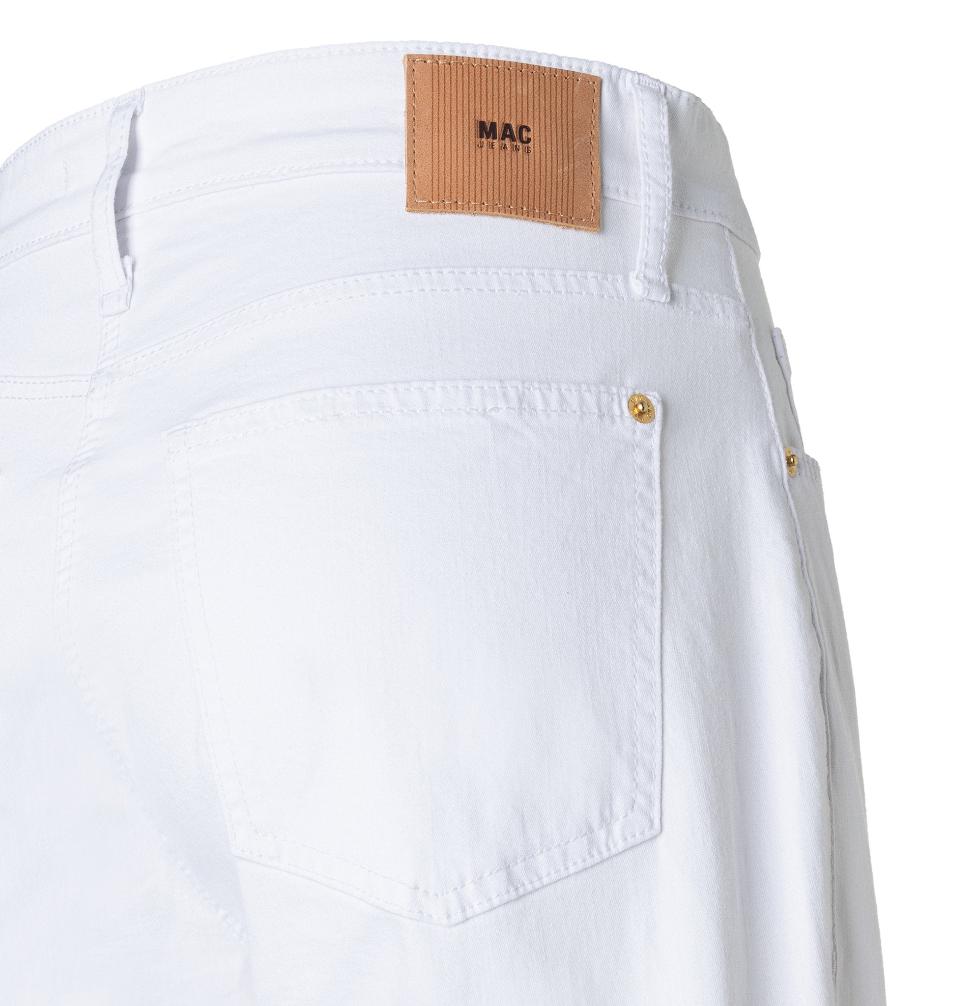 MAC O-Shape White Denim