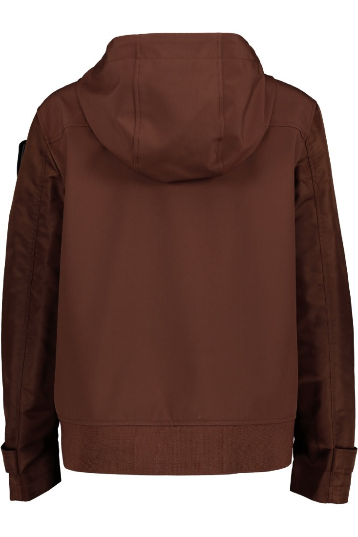 Blauer Bomberjacken Brown A