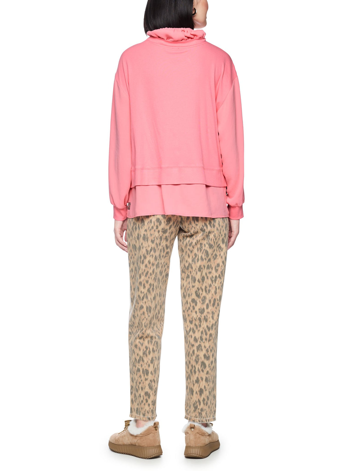 Sweatshirt im Layering-Look