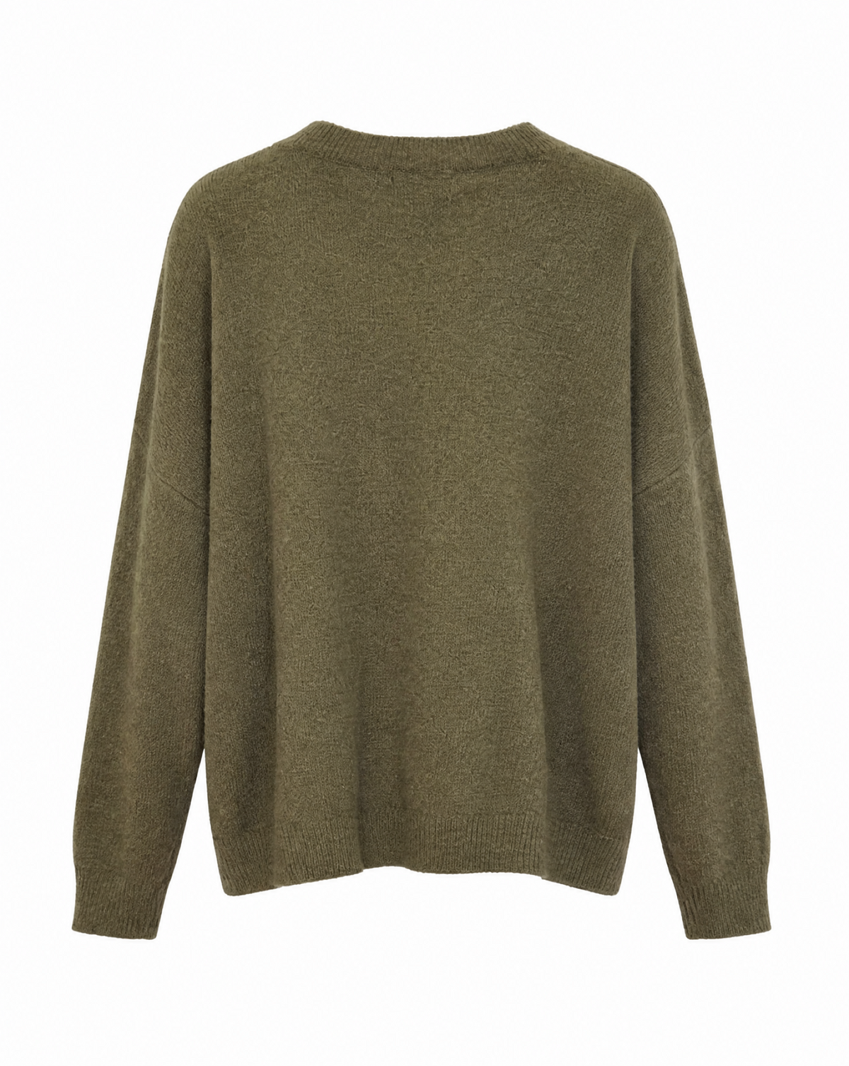 Strickpullover mit Rundhalsausschnitt