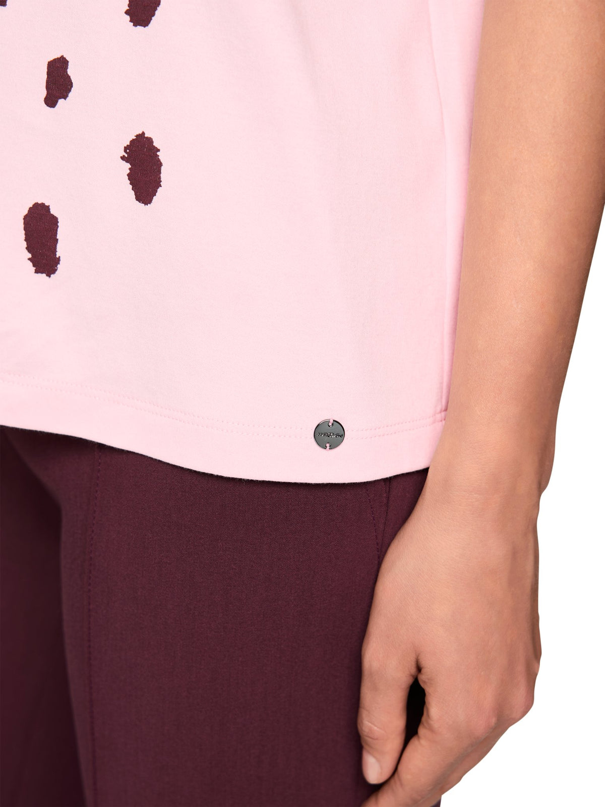 T-Shirt mit Leo-Print