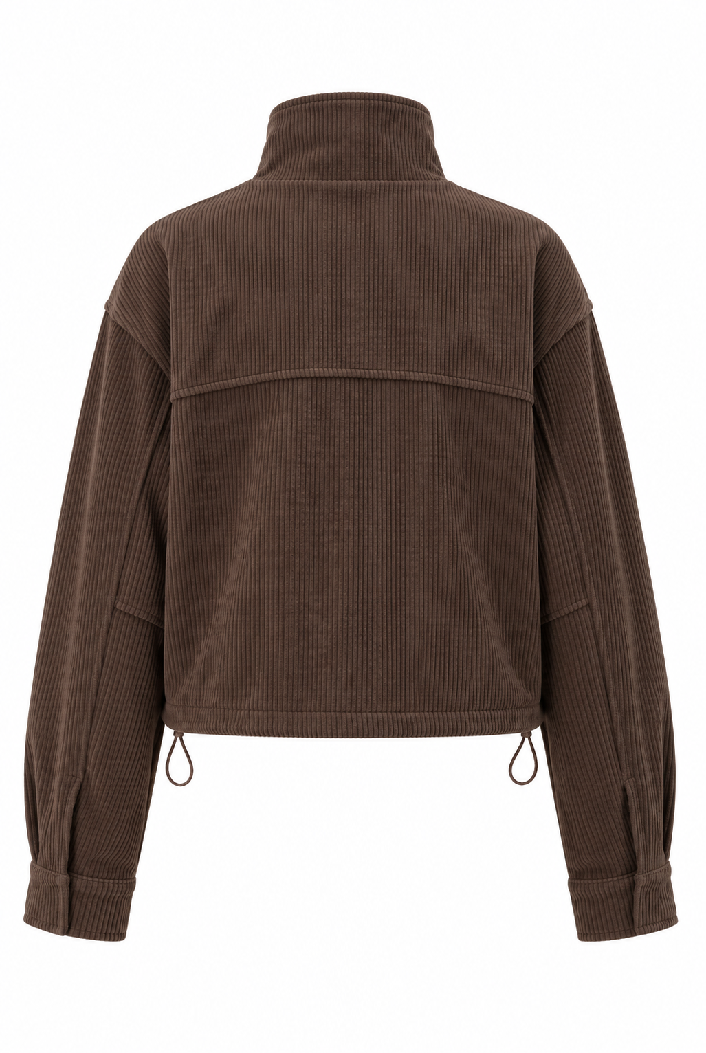 Cordjacke mit Stehkragen