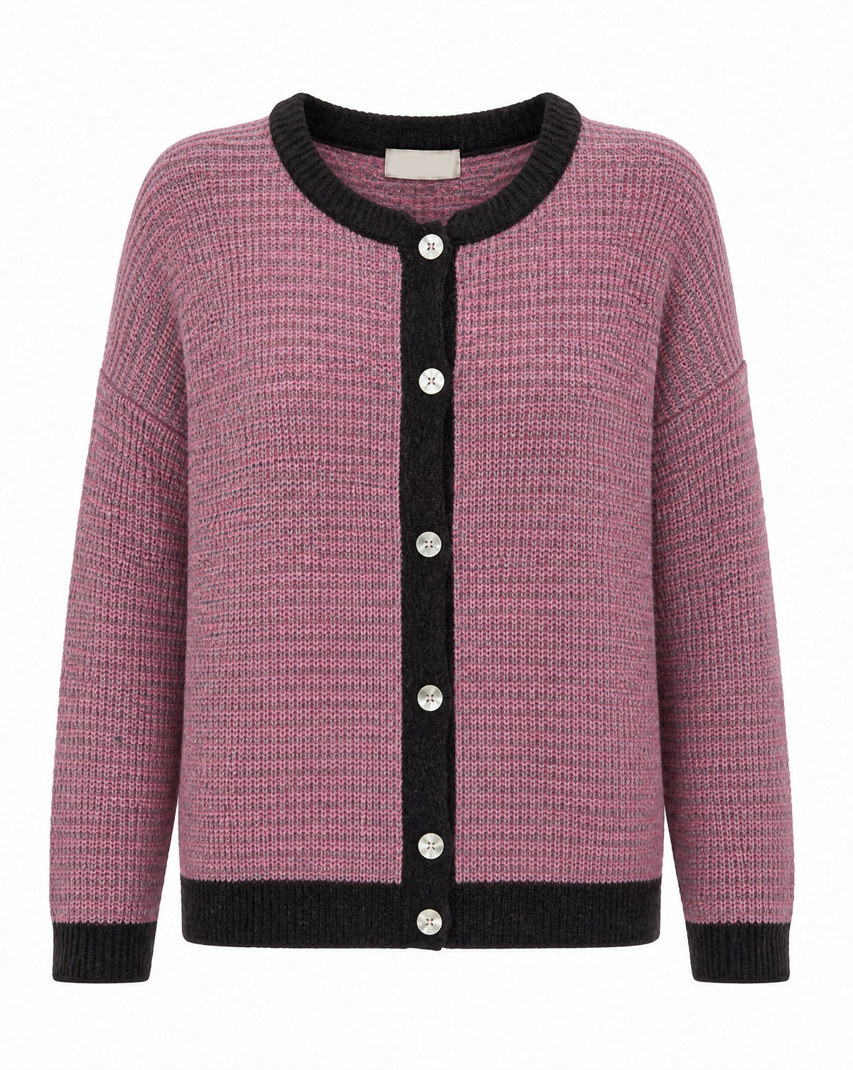 Strickjacke mit Streifen