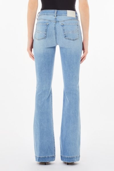 LIU JO Flared Leg Den.Blue Lt.Cherry W