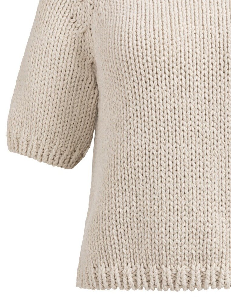 Yaya Strickpullover Kit Beige