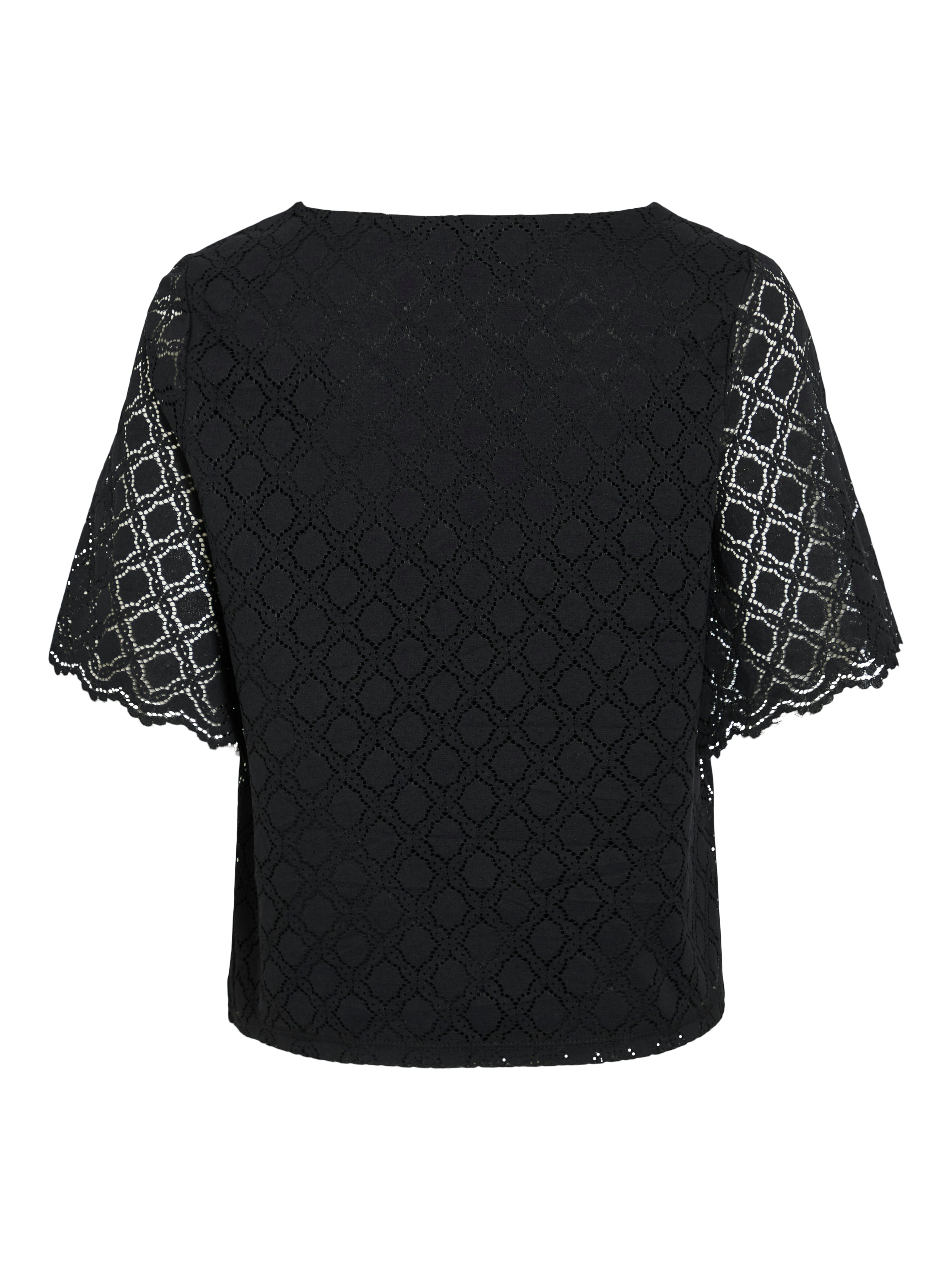 VILA T-Shirts Black Beauty