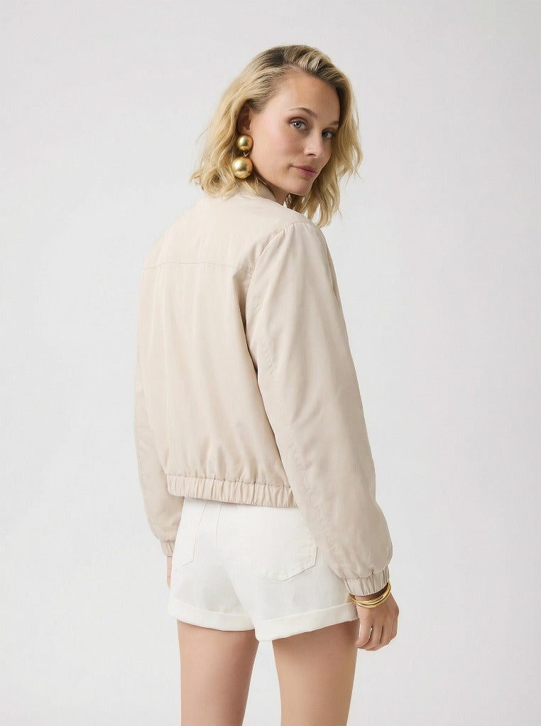 Covered Blouson Pumice Stone