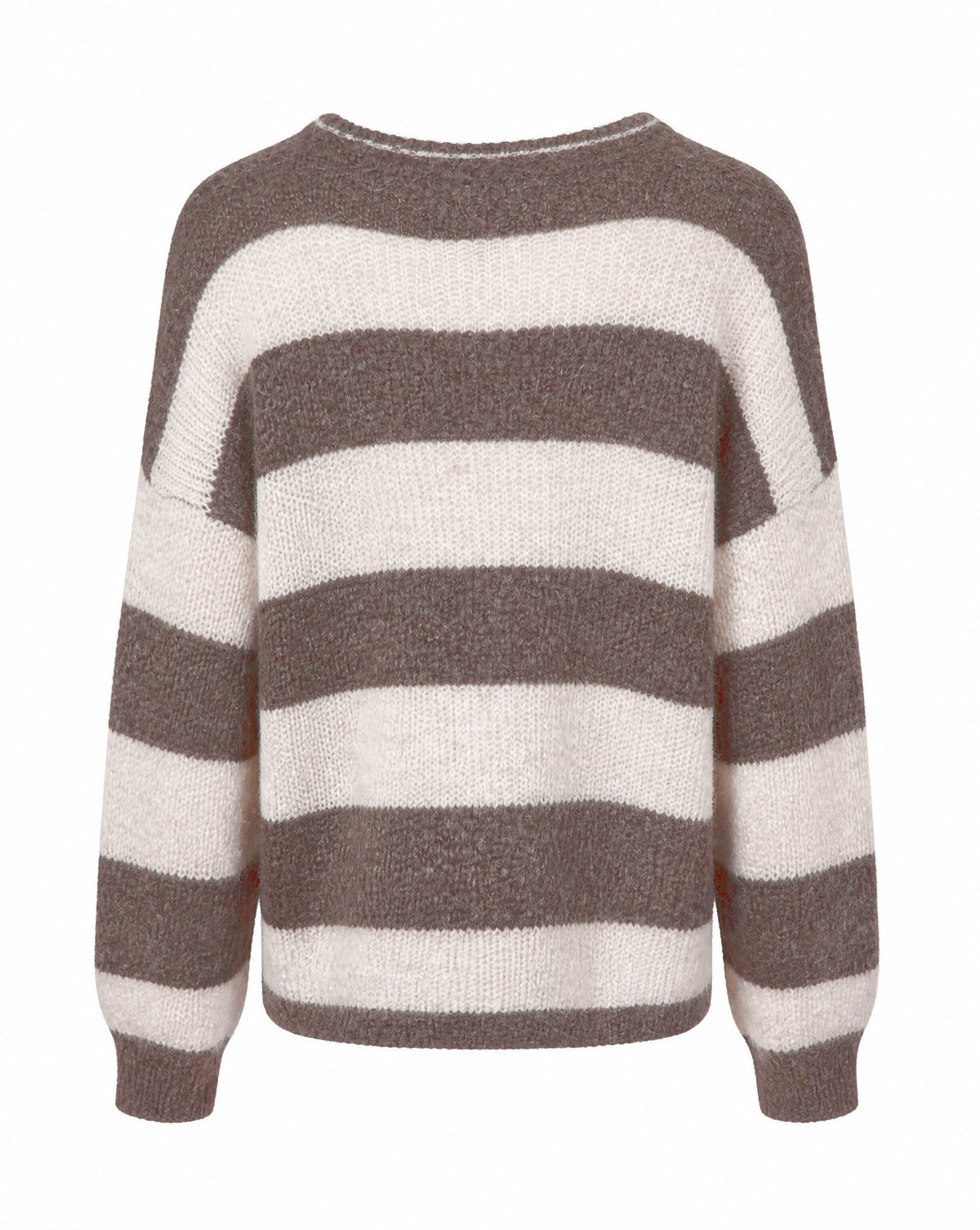 Strickjacke mit Streifen