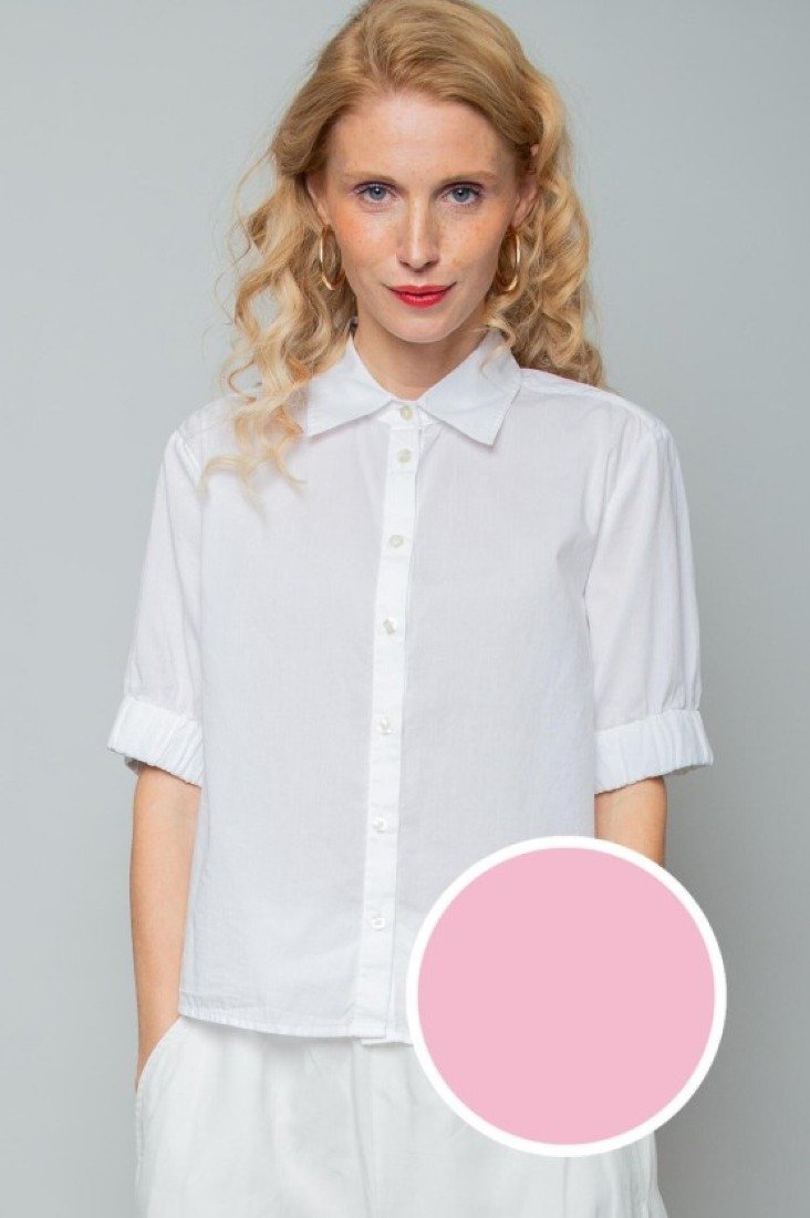 Bluse mit Halbarm