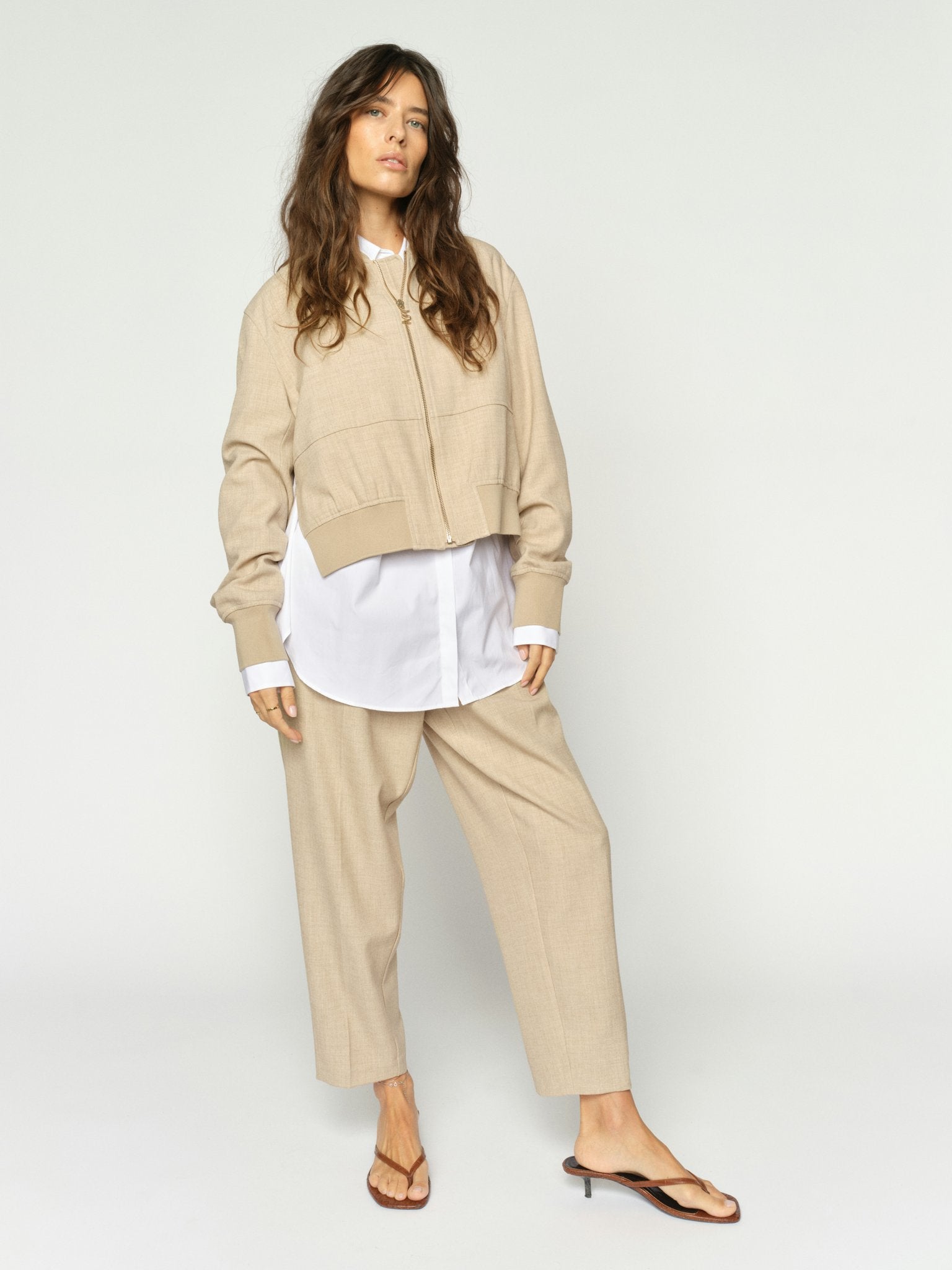Mos Mosh Business-Hosen Twill