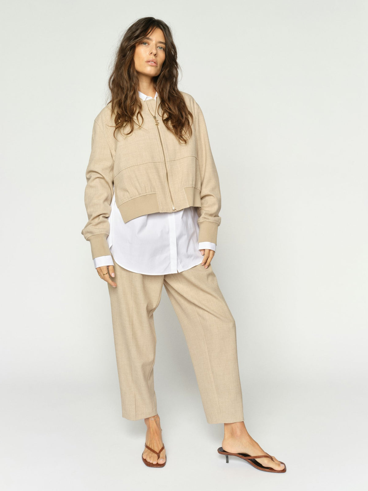 Mos Mosh Business-Hosen Twill