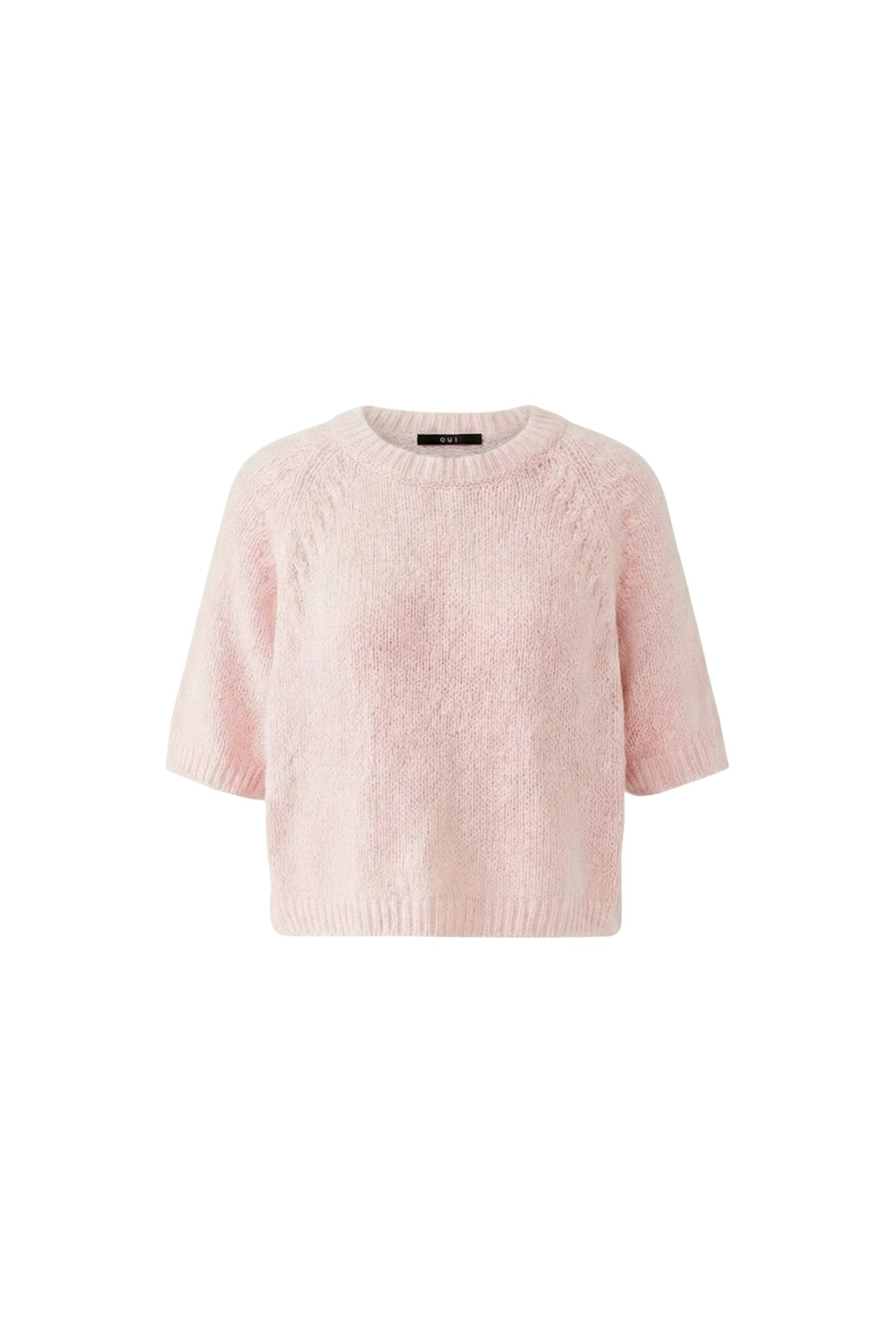 Strickpullover aus Bändchengarn