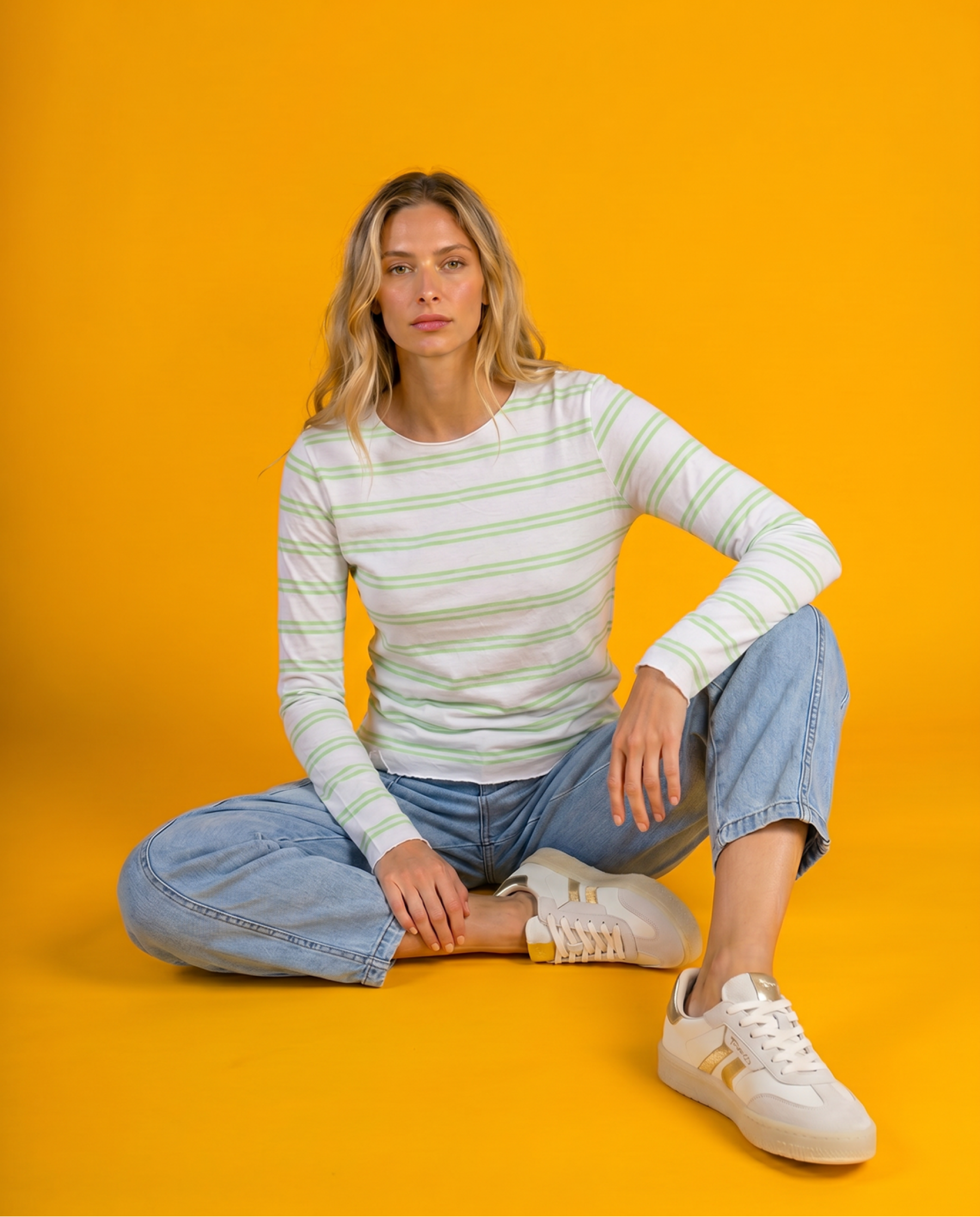 Longsleeve mit Streifen