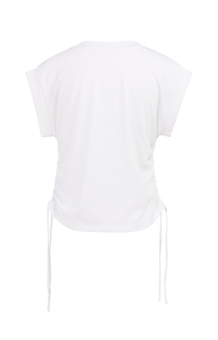 T-Shirt mit Kordelzügen