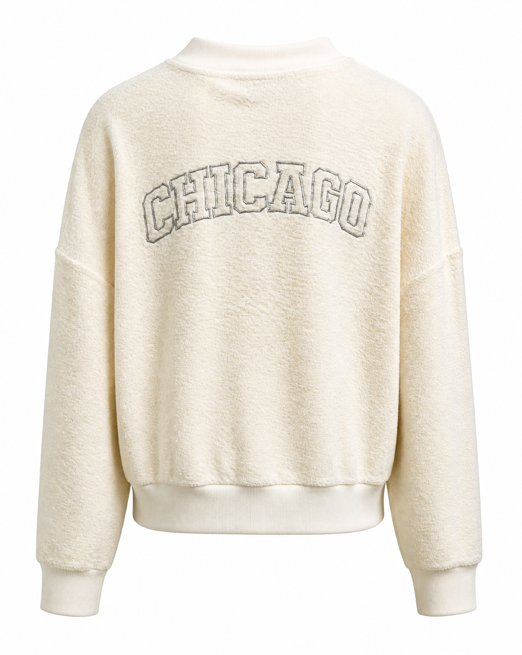Sweater mit Kurzzippverschluss