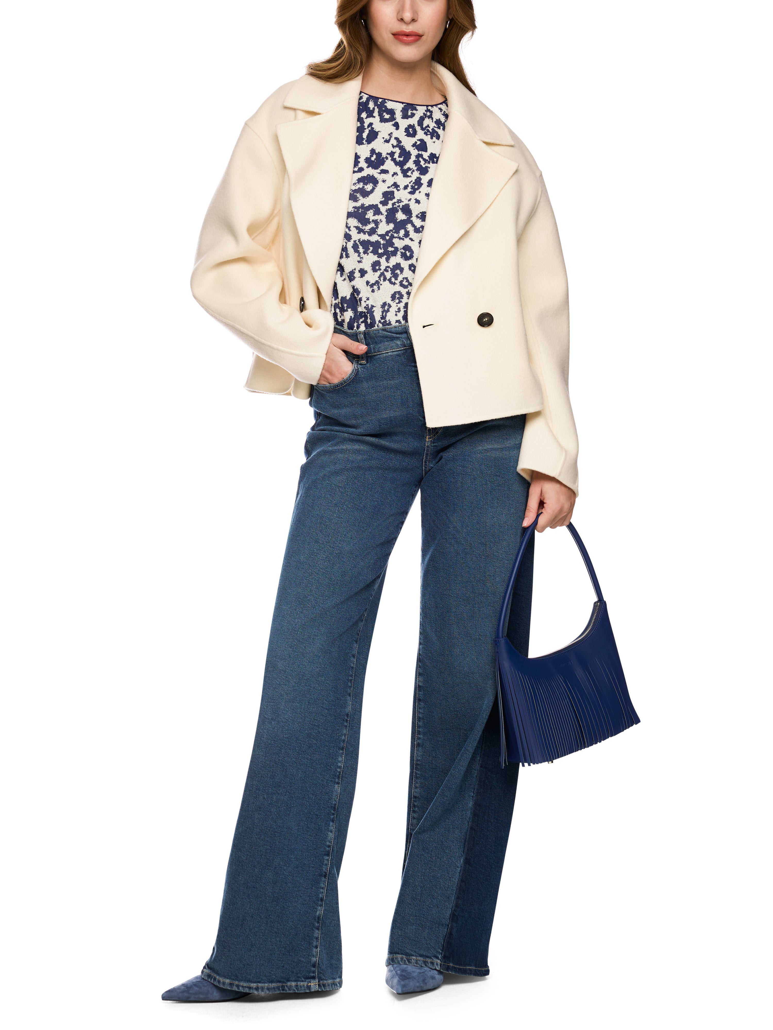 Blazer aus Wolle