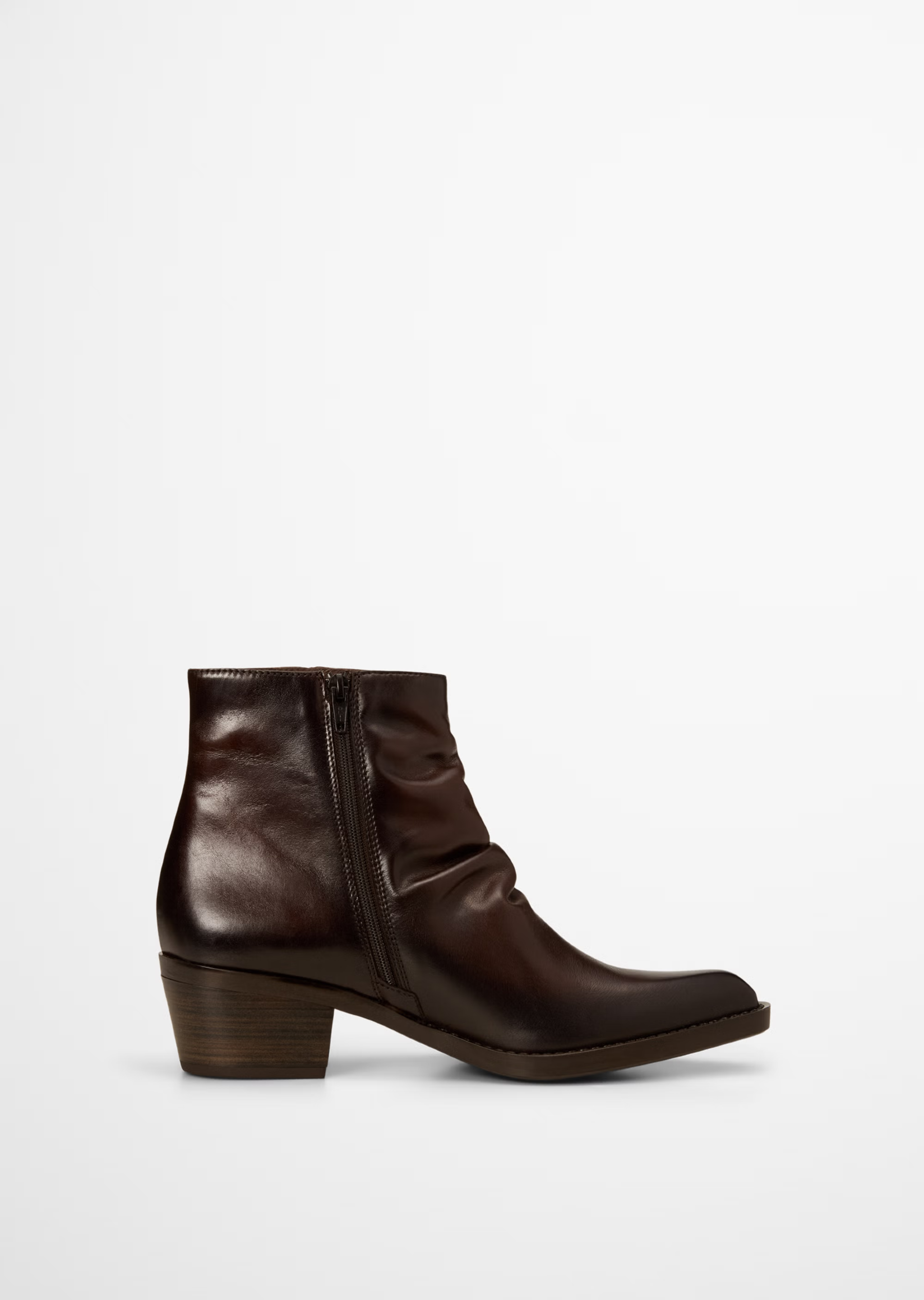 Stiefelette aus Kalbsleder