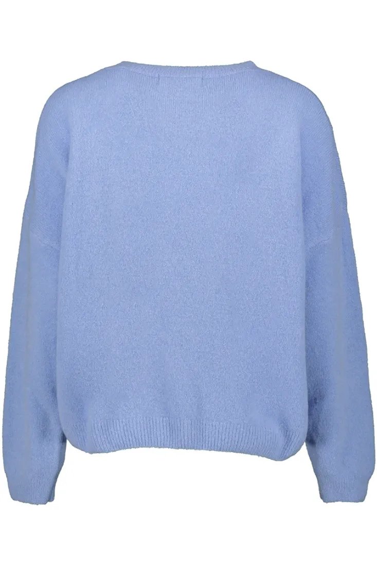 Goose Flash Strickpullover Blau