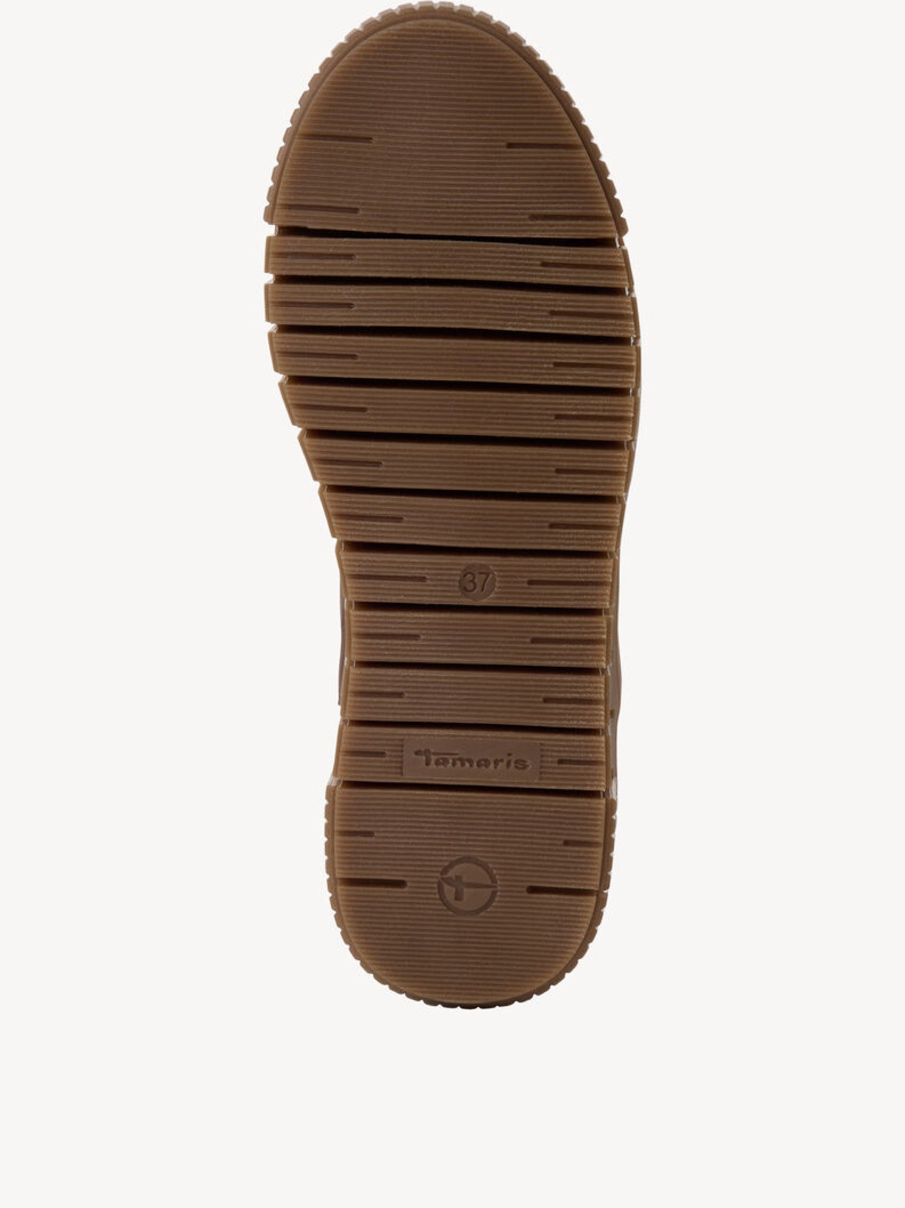 Boots aus Veloursleder