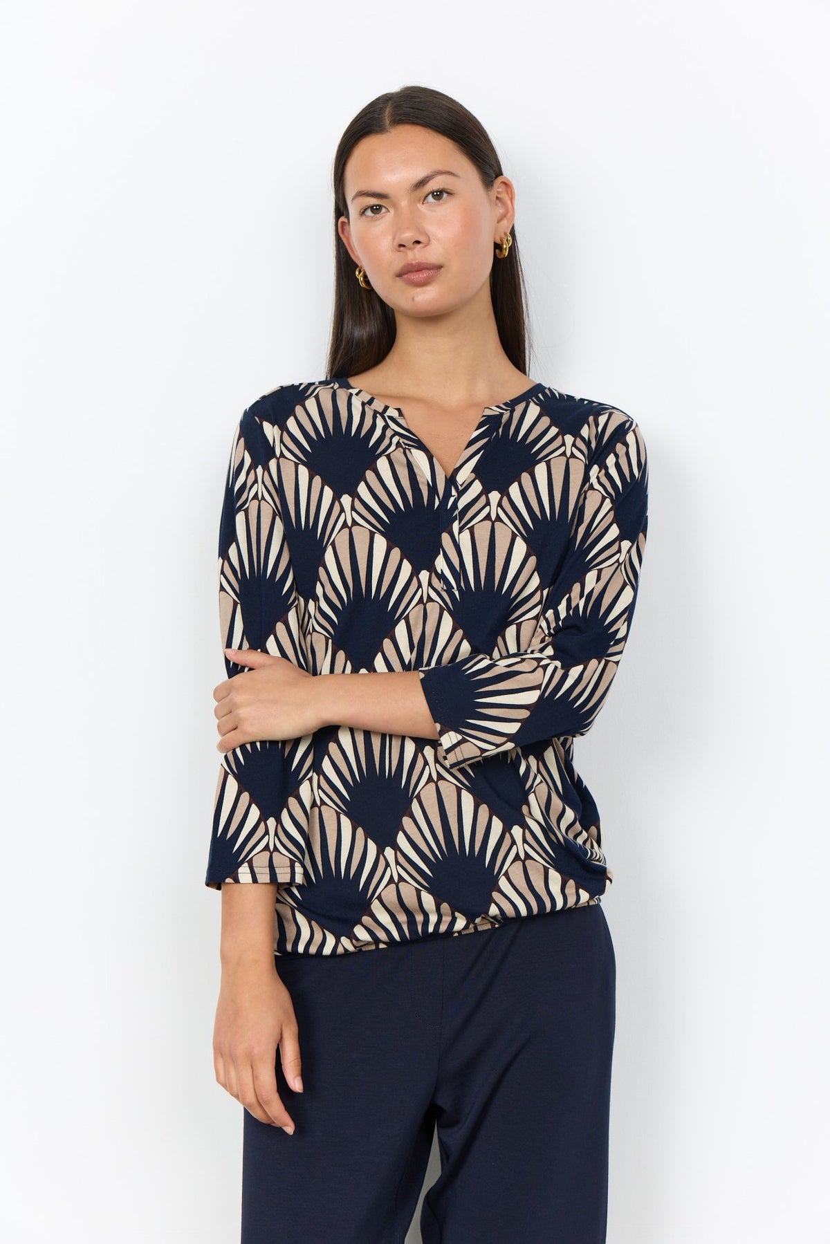 Bluse SC-FELICITY AOP 555