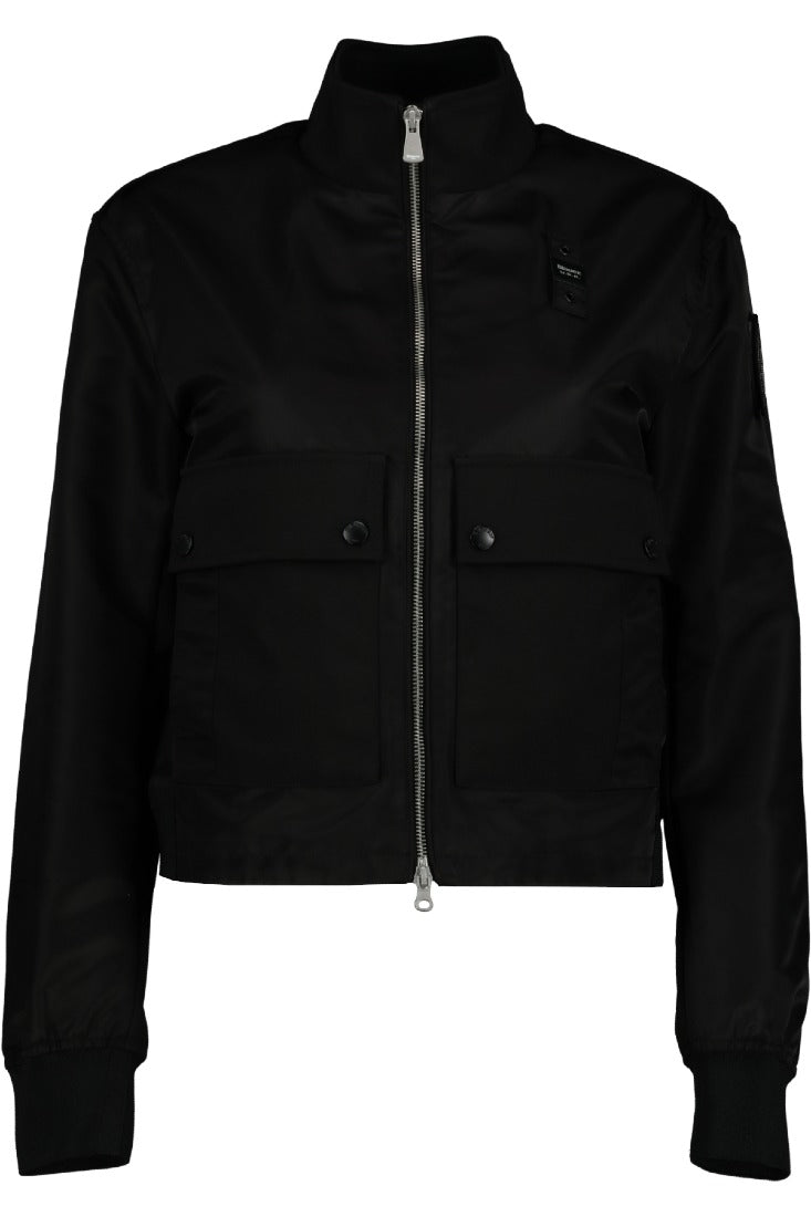 Blauer Bomberjacken Nero