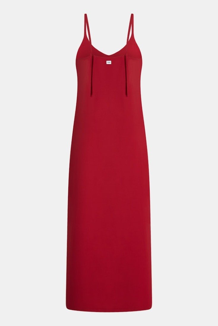 Kleid mit Spaghettiträgern
