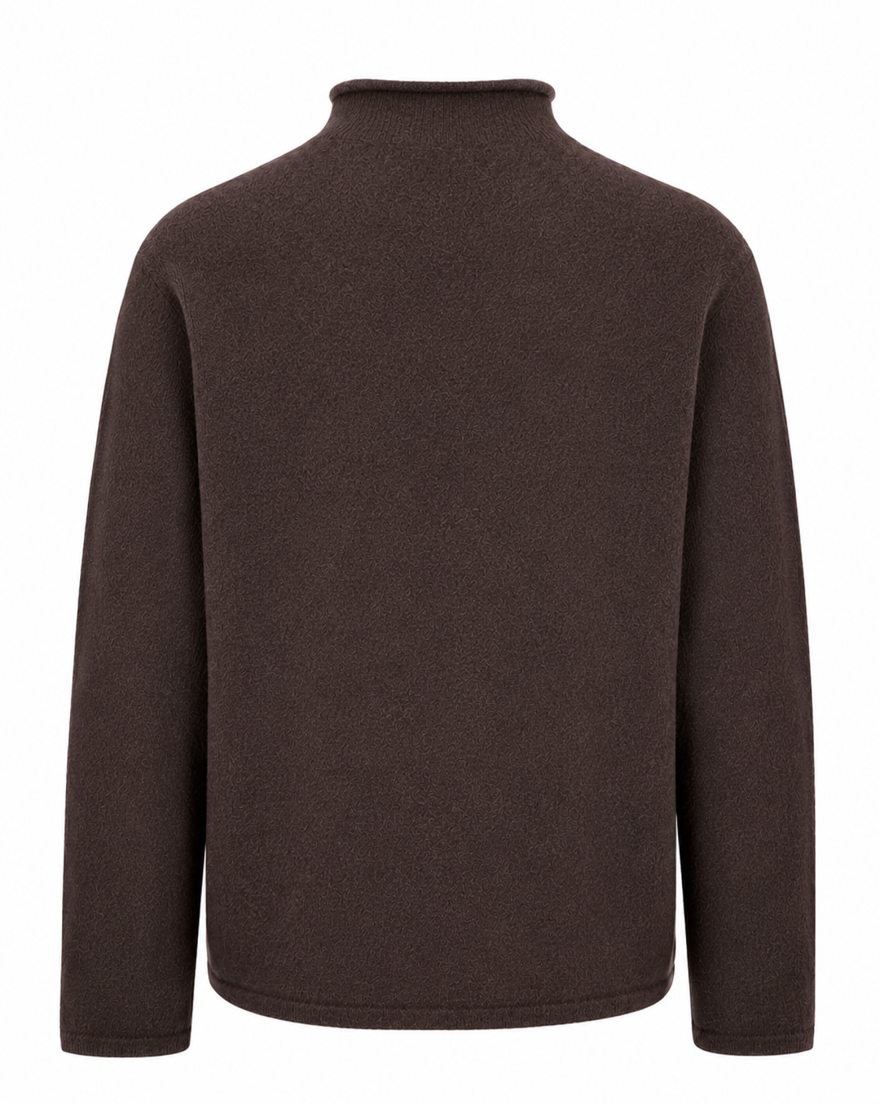 Strickpullover mit Rollkragen