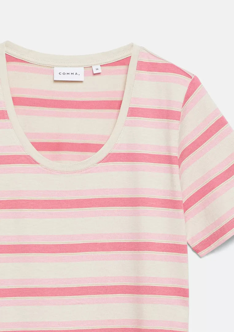 T-Shirt mit Streifen