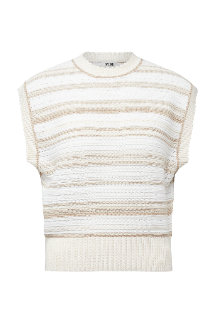 Drykorn Pullunder Beige