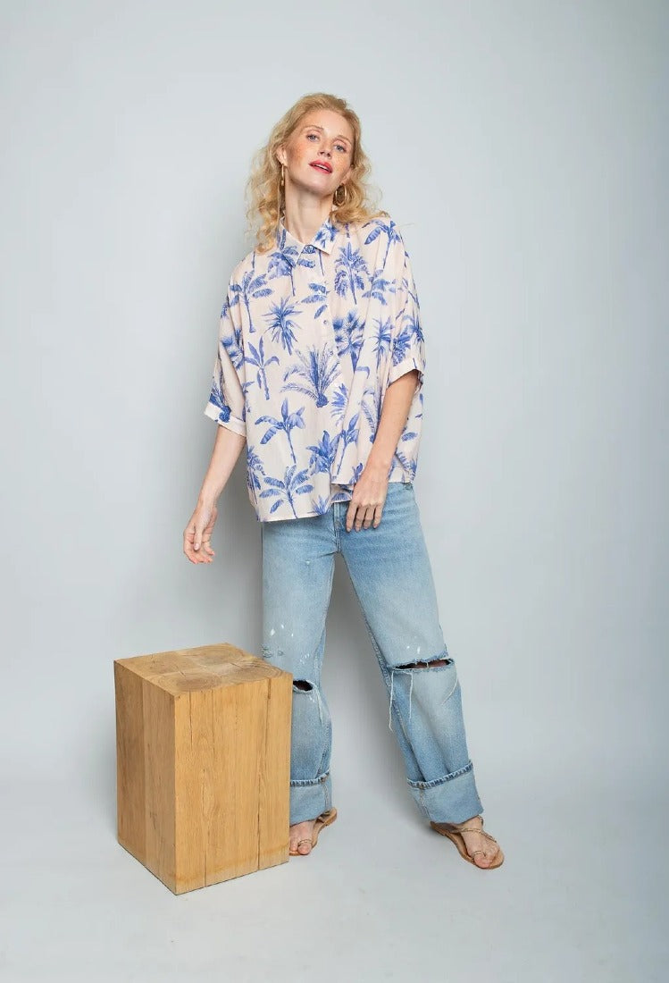 Emily Blusen Sand White