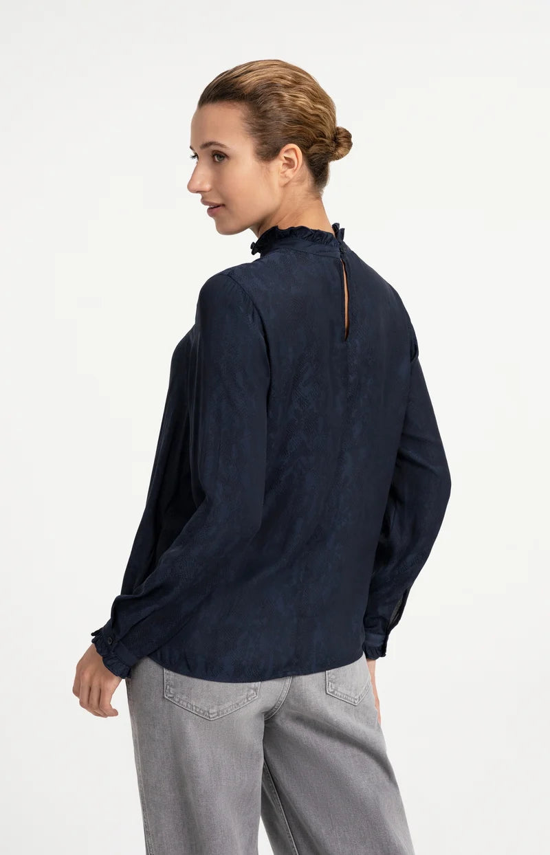 Longsleeve mit Rüschen