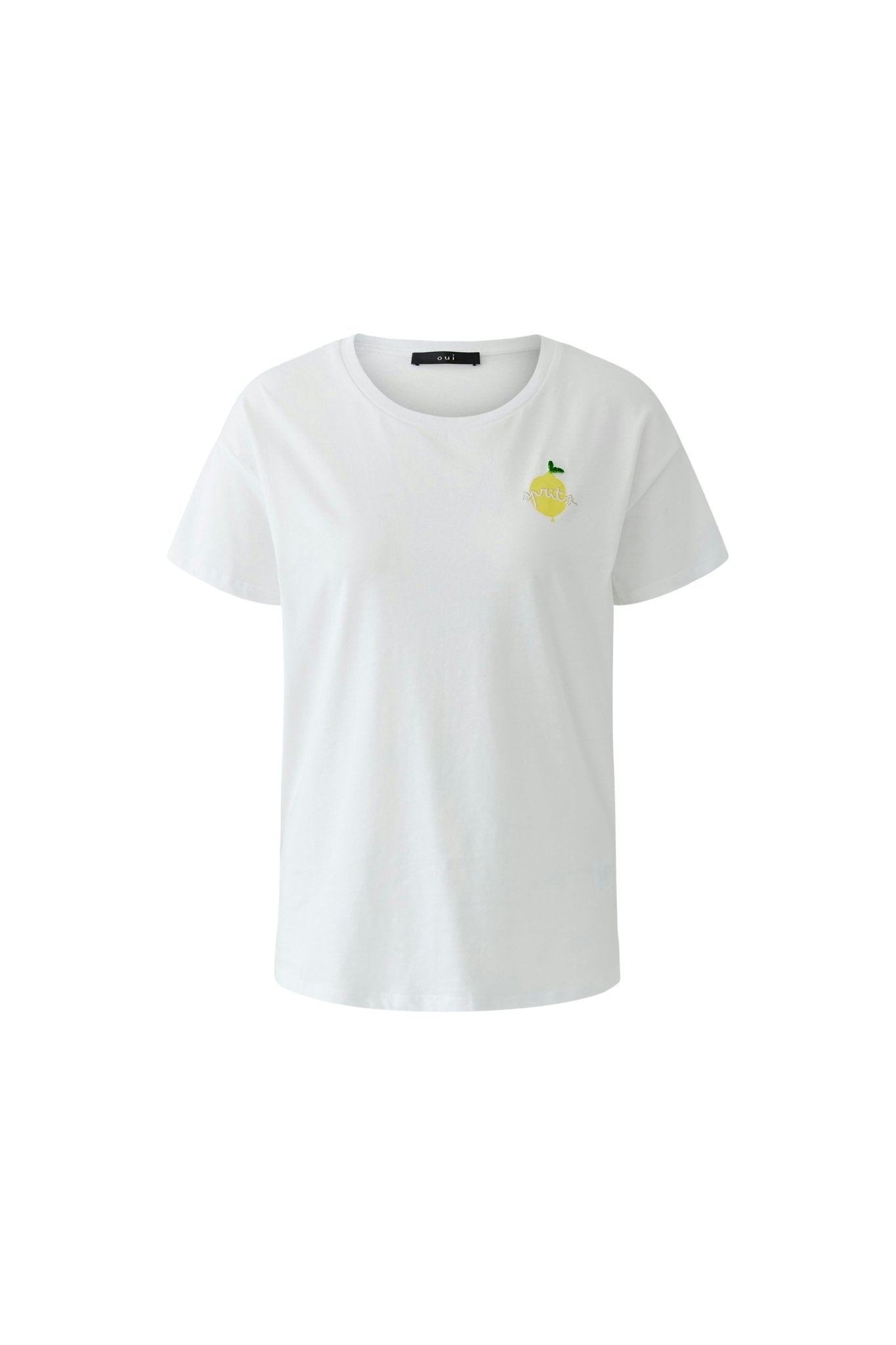 T-Shirt mit Zitronen-Print