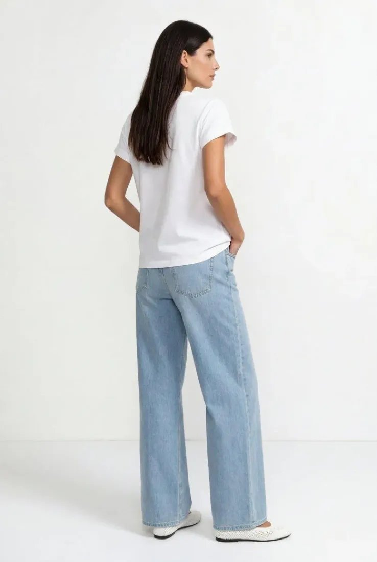 T‑Shirt mit Stickerei