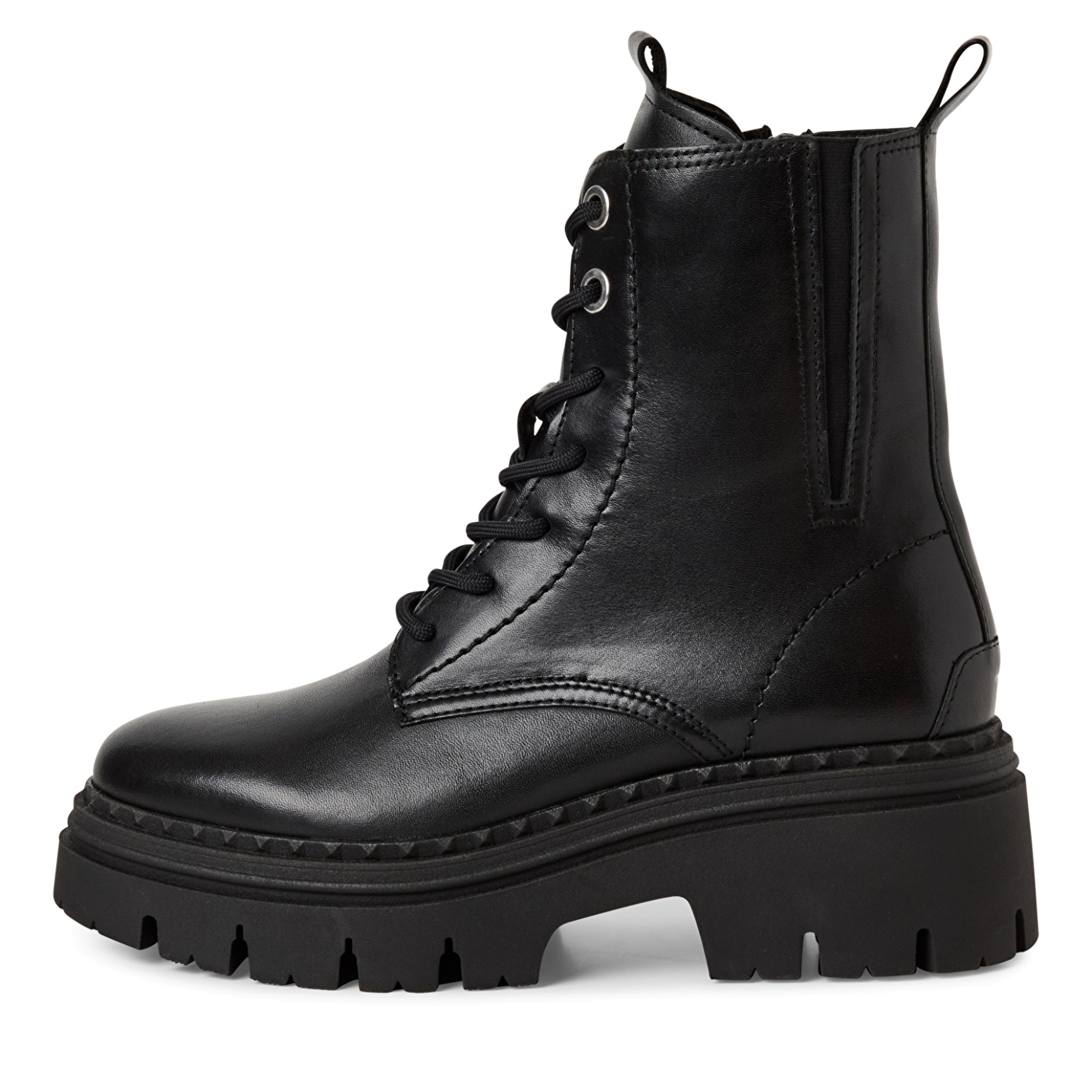 Tamaris Schuhe Black Leather