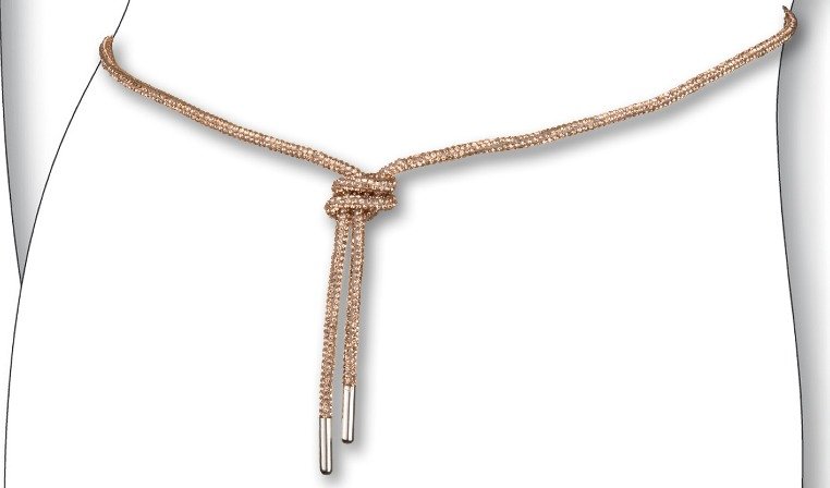 Bindegürtel Strass