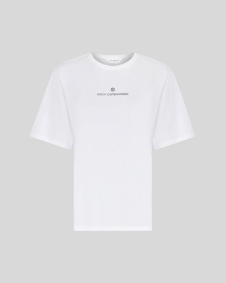 MSCH Copenhagen T-Shirts B White Black