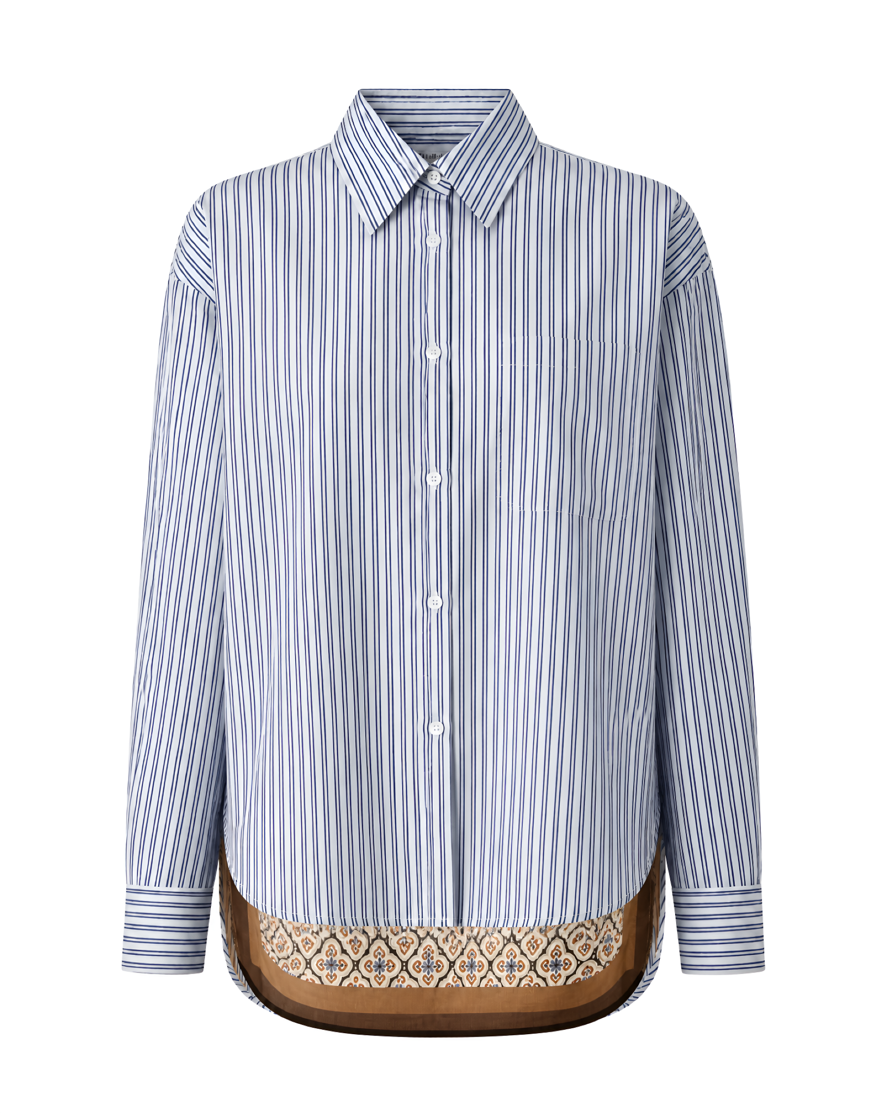 Bluse mit Print