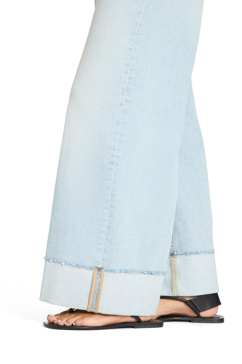 Cambio Wide Leg Cross Superbleached Fring