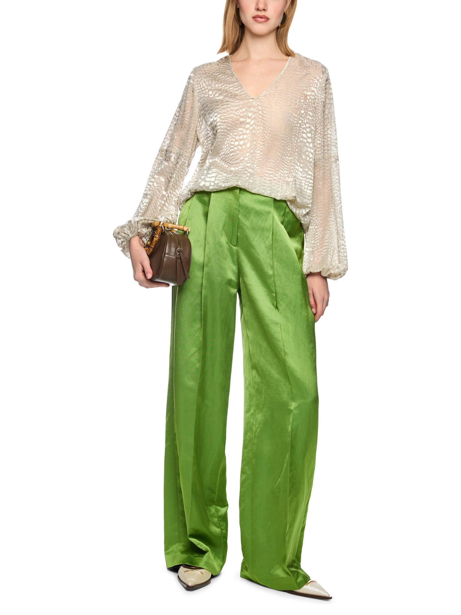 MarcCain Collections Blusen Bright Ecru